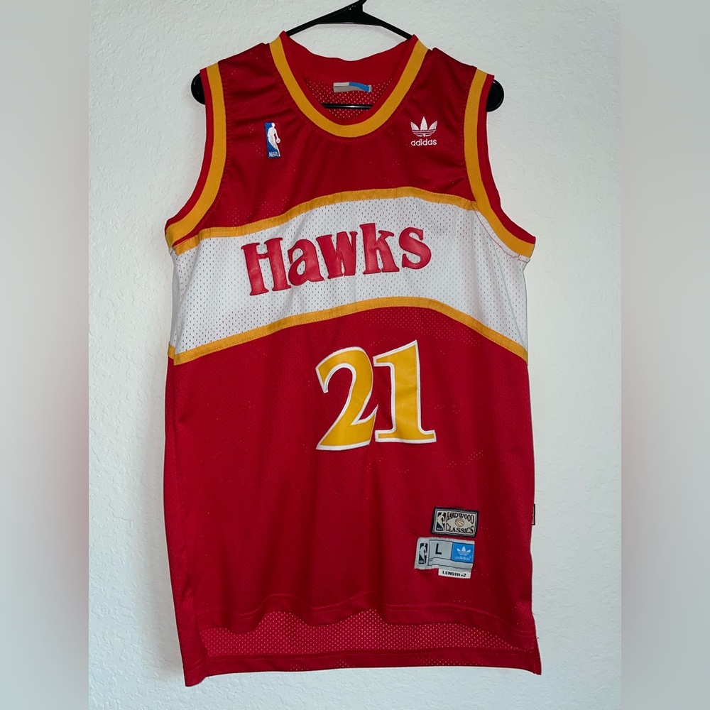 Hardwood classics Dominique Wilkins Hawks Jersey